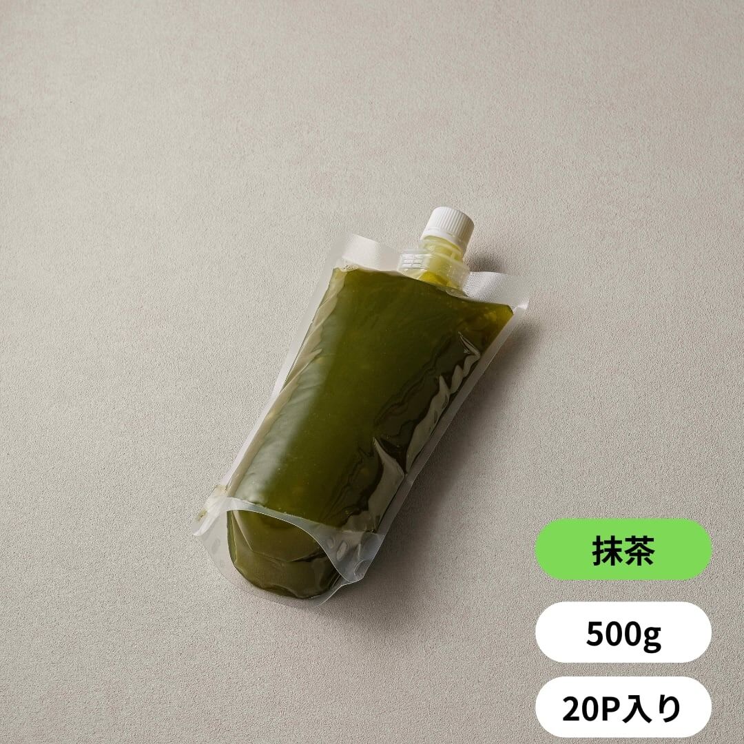 ＜冷凍＞京都宇治抹茶生わらび餅（500g×20スパウトパック入り）